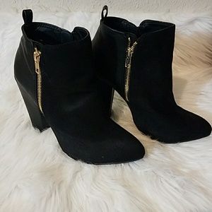 Target black booties